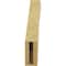 Ekena Millwork 3-inch W x 18-inch D x 18-inch H Aspen Rough Cedar Woodgrain TimberThane Knee Brace, Primed BRCUR03X18X18ASPRCPR - alternate 6